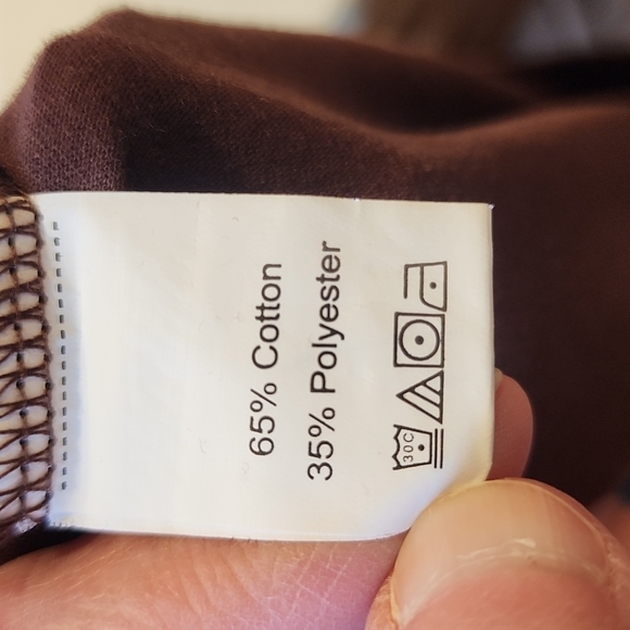 Shein Curve Brown Crop Top with Red and White Mushroom - Picture 10 of 10